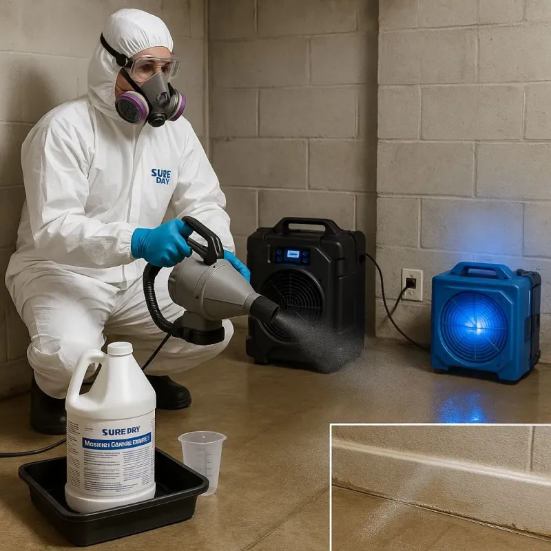 Sanitization and Odor Removal process in Stockdale, TX