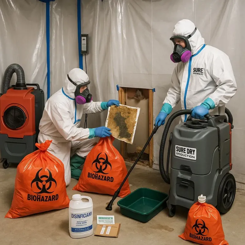 Contaminated Water Handling Protocols process in Stockdale, TX