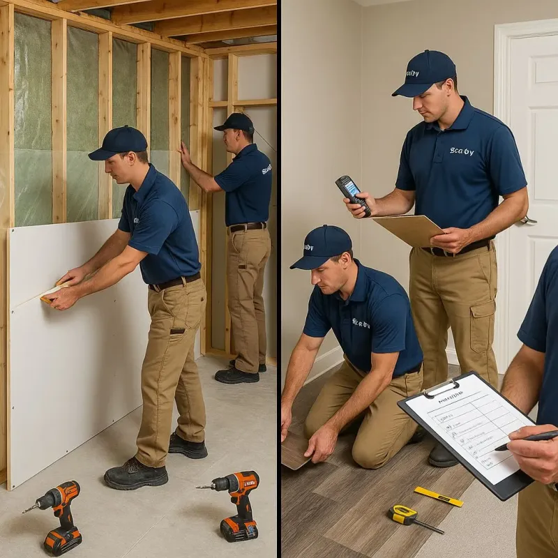 Repairs and Reconstruction process in Stockdale, TX