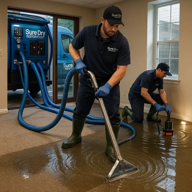 Water Extraction and Removal process in Stockdale, TX